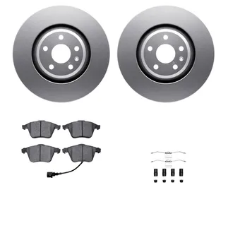 R1 Concepts WDWH1-73031 Brake Rotor- Carbon Coated W/ Ceramic Pads & Hdw